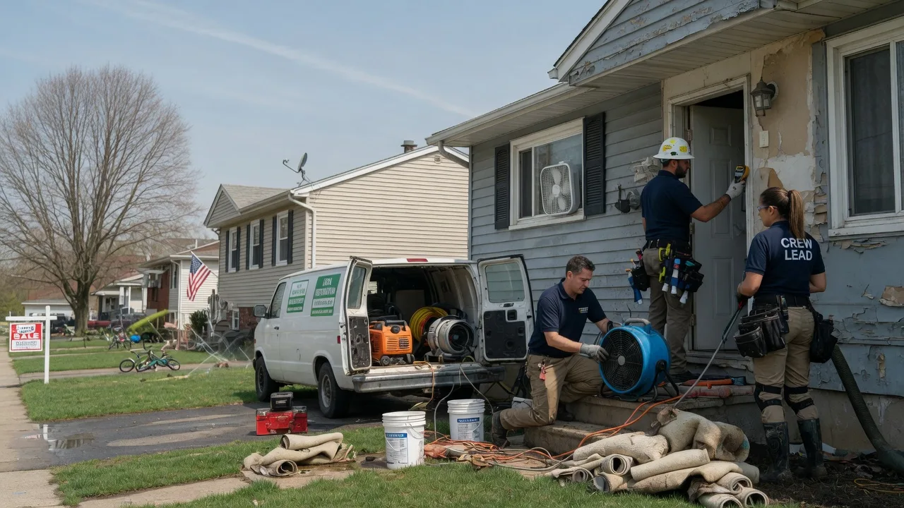 Flood Cleanup in Breezewood, PA near me